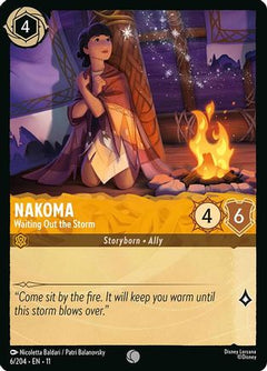 Nakoma - Waiting Out the Storm (6/204) [Winterspell] - Deck Out Gaming