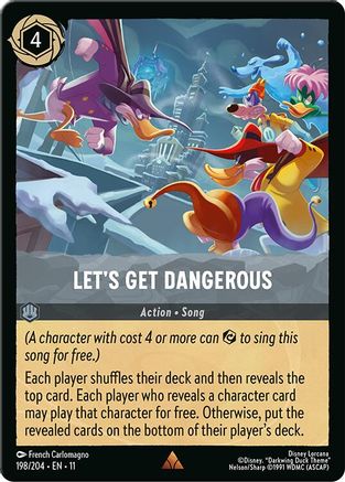 Let's Get Dangerous (198/204) [Winterspell] Cold Foil - Deck Out Gaming