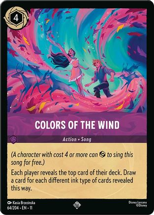 Colors of the Wind (64/204) [Winterspell] - Deck Out Gaming