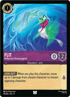 Flit - Reflective Hummingbird (39/204) [Winterspell] - Deck Out Gaming
