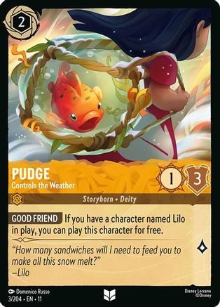Pudge - Controls the Weather (3/204) [Winterspell] - Deck Out Gaming