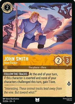 John Smith - Snow Tracker (15/204) [Winterspell] - Deck Out Gaming