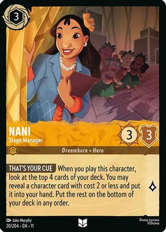 Nani - Stage Manager (20/204) [Winterspell] - Deck Out Gaming