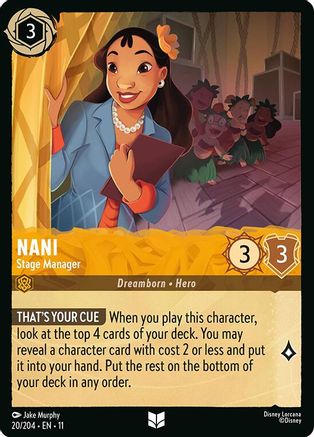 Nani - Stage Manager (20/204) [Winterspell] - Deck Out Gaming