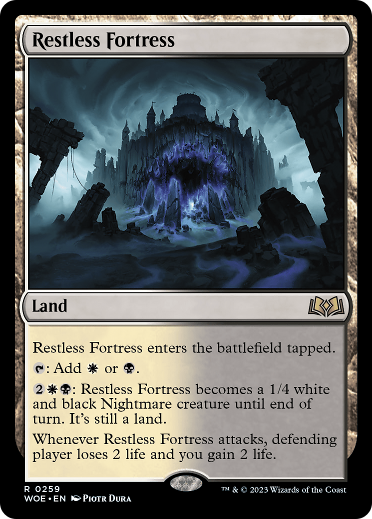 Restless Fortress (259) [Wilds of Eldraine] - Deck Out Gaming