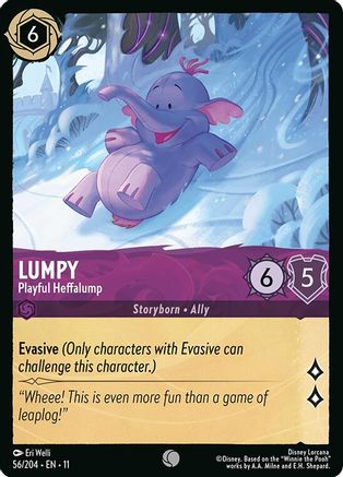 Lumpy - Playful Heffalump (56/204) [Winterspell] - Deck Out Gaming