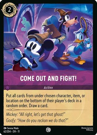 Come Out and Fight! (62/204) [Winterspell] Cold Foil - Deck Out Gaming