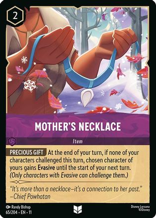 Mother's Necklace (65/204) [Winterspell] Cold Foil - Deck Out Gaming