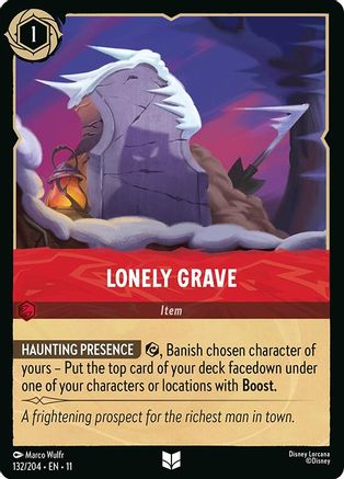 Lonely Grave (132/204) [Winterspell] - Deck Out Gaming