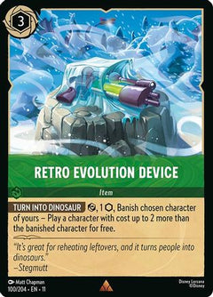 Retro Evolution Device (100/204) [Winterspell] Cold Foil - Deck Out Gaming