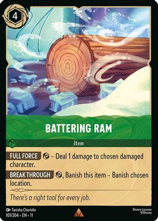 Battering Ram (101/204) [Winterspell] Cold Foil - Deck Out Gaming