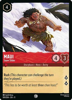 Maui - Snow Slider (109/204) [Winterspell] Cold Foil - Deck Out Gaming
