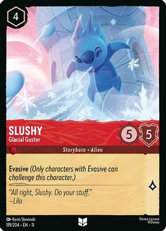 Slushy - Glacial Guster (119/204) [Winterspell] Cold Foil - Deck Out Gaming