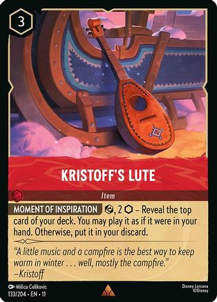 Kristoff's Lute (133/204) [Winterspell] - Deck Out Gaming