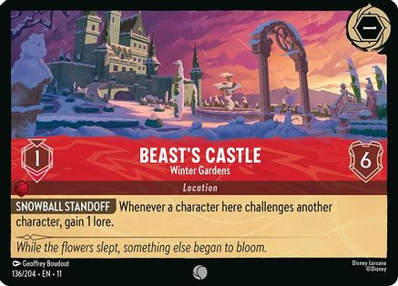 Beast's Castle - Winter Gardens (136/204) [Winterspell] - Deck Out Gaming