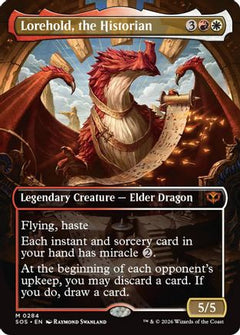 Lorehold, the Historian (Borderless) (284) [Secrets of Strixhaven] - Deck Out Gaming