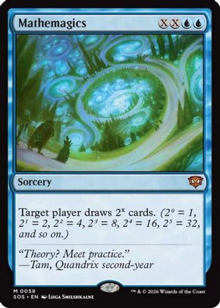 Mathemagics (58) [Secrets of Strixhaven] - Deck Out Gaming