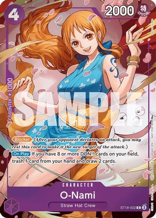 O-Nami - ST18-002 (Dash Pack) (ST18-002) [Extra Booster: One Piece Heroines Edition] Foil