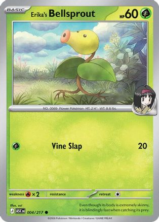 Erika's Bellsprout (4) [ME: Ascended Heroes] - Deck Out Gaming