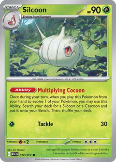 Silcoon (12) [ME: Ascended Heroes] Reverse Holofoil - Deck Out Gaming