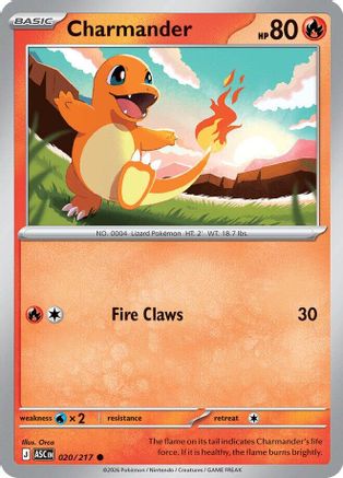 Charmander (20) [ME: Ascended Heroes] - Deck Out Gaming
