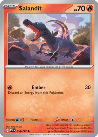 Salandit (34) [ME: Ascended Heroes] - Deck Out Gaming
