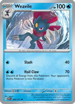 Weavile - 045/217 (45) [ME: Ascended Heroes] Reverse Holofoil - Deck Out Gaming
