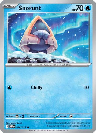 Snorunt - 046/217 (46) [ME: Ascended Heroes] - Deck Out Gaming