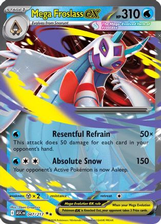 Mega Froslass ex - 047/217 (47) [ME: Ascended Heroes] Holofoil-1