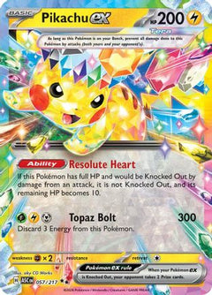 Pikachu ex - 057/217 (57) [ME: Ascended Heroes] Holofoil - Deck Out Gaming