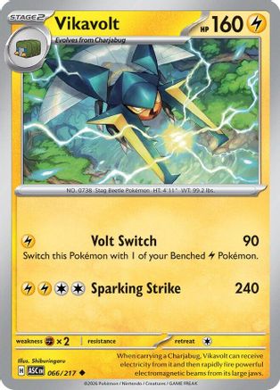 Vikavolt - 066/217 (66) [ME: Ascended Heroes] - Deck Out Gaming