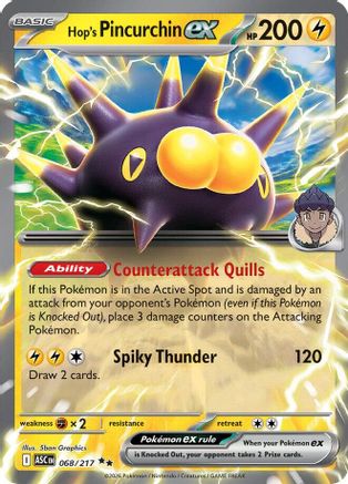 Hop's Pincurchin ex (68) [ME: Ascended Heroes] Holofoil - Deck Out Gaming