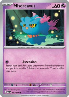Misdreavus - 085/217 (85) [ME: Ascended Heroes]-1