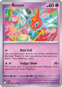 Rotom (92) [ME: Ascended Heroes] Reverse Holofoil - Deck Out Gaming