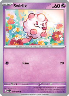 Swirlix (93) [ME: Ascended Heroes] Reverse Holofoil - Deck Out Gaming