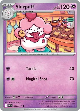 Slurpuff - 094/217 (94) [ME: Ascended Heroes] - Deck Out Gaming