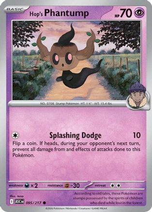 Hop's Phantump (95) [ME: Ascended Heroes] - Deck Out Gaming