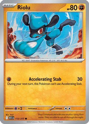 Riolu (112) [ME: Ascended Heroes] - Deck Out Gaming