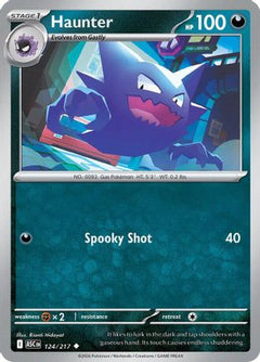 Haunter (124) [ME: Ascended Heroes] Reverse Holofoil - Deck Out Gaming