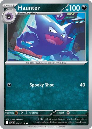 Haunter (124) [ME: Ascended Heroes] - Deck Out Gaming
