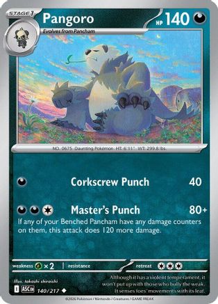 Pangoro (140) [ME: Ascended Heroes] Reverse Holofoil - Deck Out Gaming