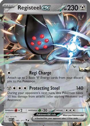 Registeel ex (145) [ME: Ascended Heroes] Holofoil - Deck Out Gaming