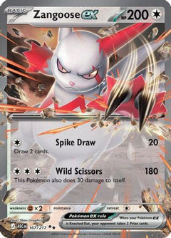 Zangoose ex (167) [ME: Ascended Heroes] Holofoil-1