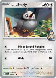 Larry's Starly (168) [ME: Ascended Heroes] - Deck Out Gaming