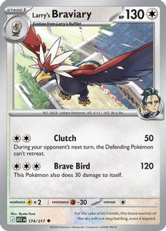 Larry's Braviary (174) [ME: Ascended Heroes] Reverse Holofoil - Deck Out Gaming