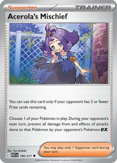 Acerola's Mischief (180) [ME: Ascended Heroes] - Deck Out Gaming