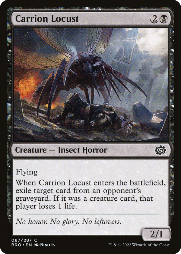 Carrion Locust (87) [The Brothers' War] - Deck Out Gaming