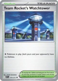 Team Rocket's Watchtower (210) [ME: Ascended Heroes] Reverse Holofoil - Deck Out Gaming