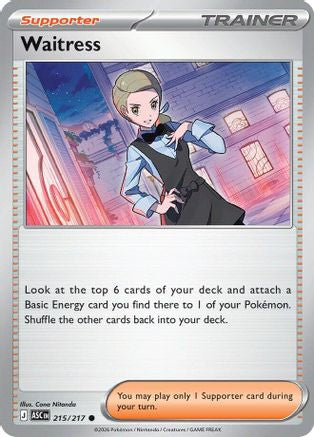 Waitress (215) [ME: Ascended Heroes] - Deck Out Gaming
