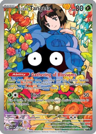 Erika's Tangela - 218/217 (218) [ME: Ascended Heroes] Holofoil - Deck Out Gaming
